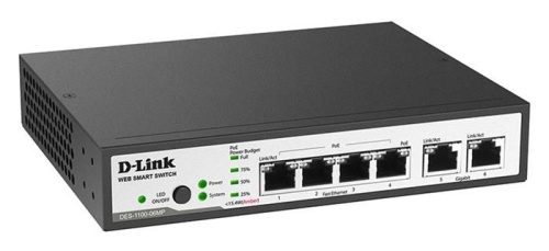 Коммутатор D-Link DES-1100-06MP/A1A фото 2