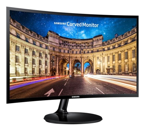 Монитор Samsung C27F390FHI черный LC27F390FHIXRU