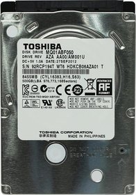   SATA HDD 2.5 Toshiba 500 MQ01ABF050