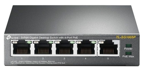 Коммутатор PoE TP-Link TL-SG1005P