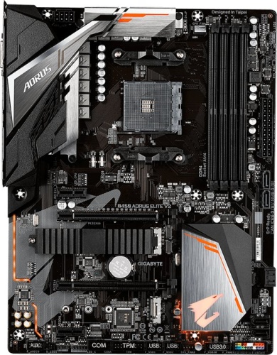 Мат. плата SocketAM4 GIGABYTE B450 AORUS ELITE V2