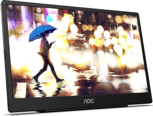 Монитор AOC 16T2 Black фото 3