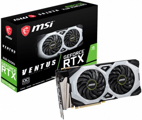 Видеокарта PCI-E MSI 8192Mb RTX 2070 SUPER VENTUS 8G фото 5