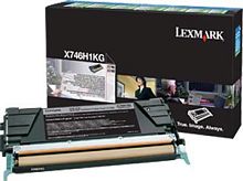 Оригинальный лазерный картридж Lexmark X746H1KG чёрный