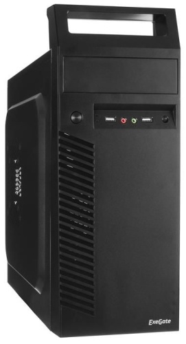 Корпус Minitower EXEGATE QA-406 Black EX261431RUS