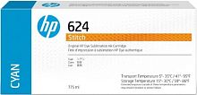 Оригинальный струйный картридж Hewlett Packard 624 775ml Cyan Stitch Ink Crtg 2LL54A