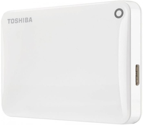 Внешний жесткий диск 2.5 Toshiba 2TB Canvio Connect II HDTC820EW3CA White