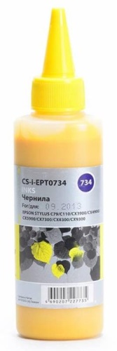 Чернила совместимые Cactus CS-I-EPT0734 желтый Чернила совместимые Cactus CS-I-EPT0734 желтый