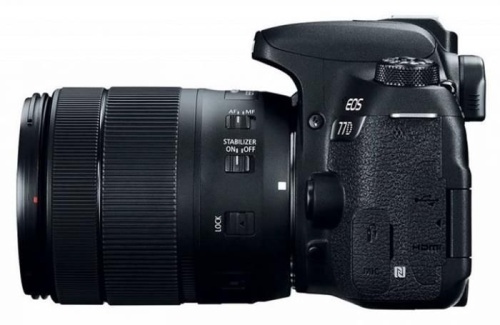 Цифровой фотоаппарат Canon EOS 77D черный 1892C004 фото 8