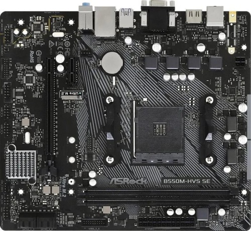 Мат. плата SocketAM4 ASRock B550M-HVS SE