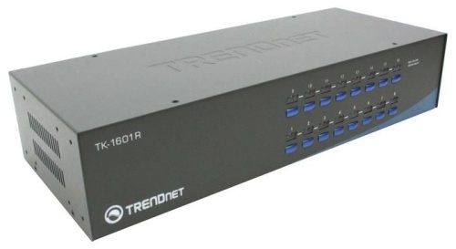 Переключатель KVM TRENDnet TK-1601R Переключатель KVM TRENDnet TK-1601R