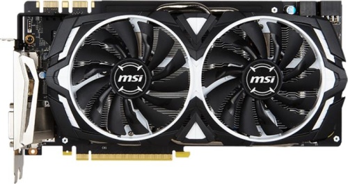 Видеокарта PCI-E MSI 8192Mb GTX 1080 ARMOR 8G OC фото 3