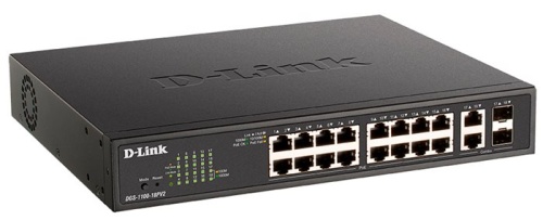 Коммутатор PoE D-Link DGS-1100-18PV2/A3A фото 2 Коммутатор PoE D-Link DGS-1100-18PV2/A3A фото 2