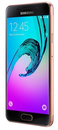 Смартфон Samsung Galaxy A3 (2016) 16Gb розовый/золотистый SM-A310FEDDSER