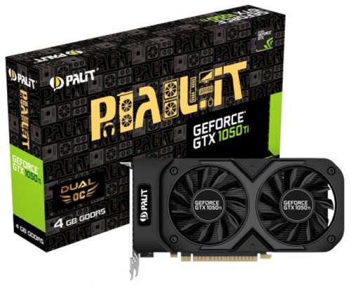 Видеокарта PCI-E Palit 4096МБ GeForce GTX 1050 Ti Dual OC NE5105TS18G1-1071D фото 5