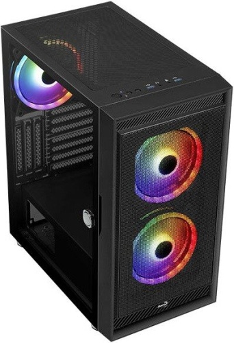 Корпус Miditower Aerocool Graphite-G-BK-v2 черный ACCM-PB24033.11 фото 6