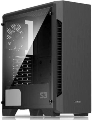 Корпус Miditower Zalman S3 BLACK фото 2