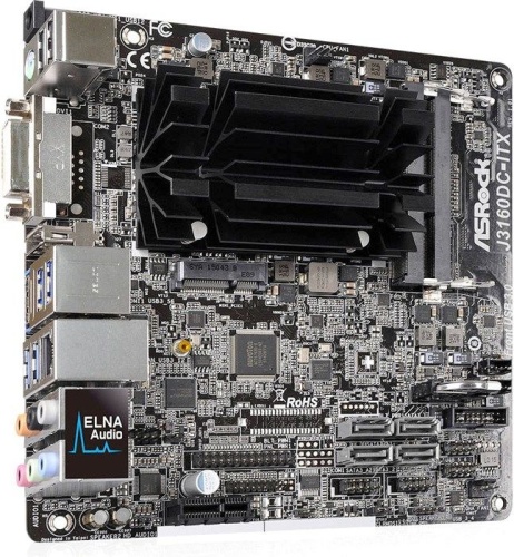 Мат. плата с CPU ASRock J3160DC-ITX фото 2