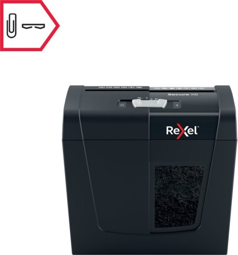 Уничтожитель бумаг REXEL Secure X6 EU черный 2020122EU фото 4