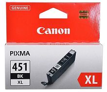 Оригинальный струйный картридж Canon CLI-451XLBK черный 6472B001