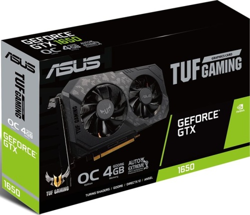 Видеокарта PCI-E ASUS TUF-GTX1650-O4GD6-GAMING фото 8 Видеокарта PCI-E ASUS TUF-GTX1650-O4GD6-GAMING фото 8