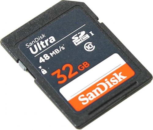 Карта памяти SDHC SanDisk 32GB SDSDUNB-032G-GN3IN