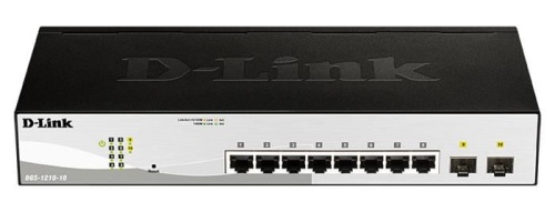 Коммутатор управляемый D-Link DGS-1210-10/F1A