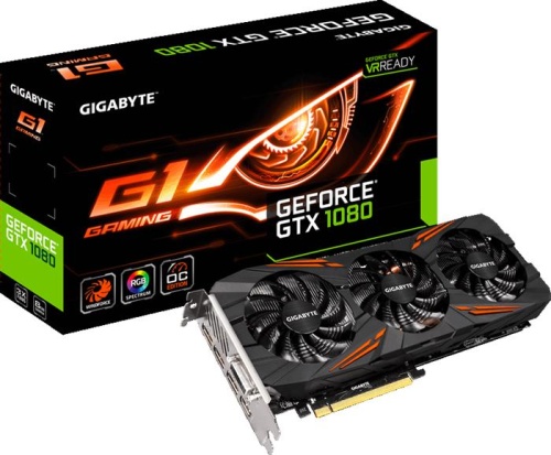 Видеокарта PCI-E GIGABYTE 8192МБ GV-N1080G1 GAMING-8GD фото 6