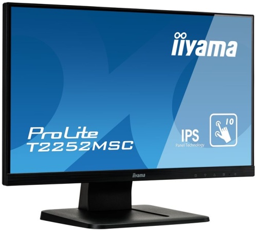 Монитор Iiyama ProLite T2252MSC-B1 черный фото 3