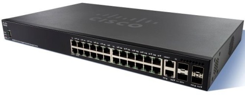 Коммутатор Cisco SB SG350X-24P SG350X-24P-K9-EU