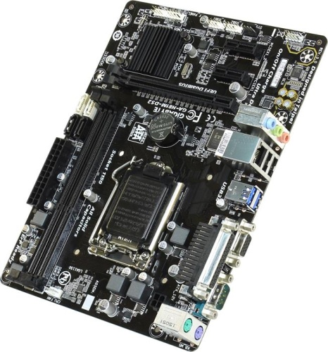 Мат. плата Socket1150 GIGABYTE GA-H81M-DS2