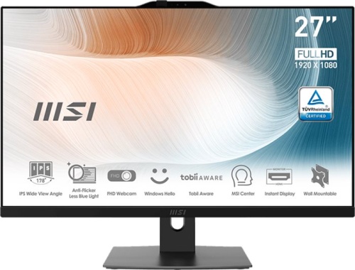 ПК (моноблок) MSI Modern AM272P 12M-271RU (9S6-AF8211-271) Black