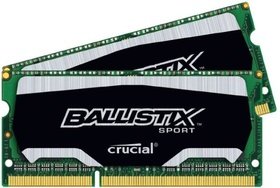 Модуль памяти SO-DIMM DDR3 Crucial 8GB Kit (4GBx2) BLS2C4G3N18AES4CEU