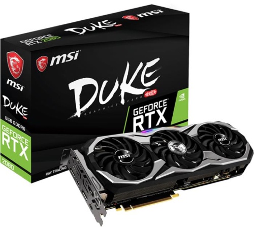 Видеокарта PCI-E MSI 8192Mb RTX 2080 DUKE 8G OC фото 5