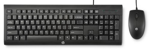 Комплект клавиатура + мышь Hewlett Packard Wired Combo C2500 Black H3C53AA Комплект клавиатура + мышь Hewlett Packard Wired Combo C2500 Black H3C53AA