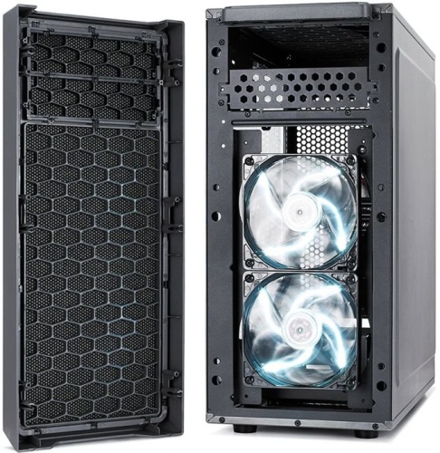 Корпус Miditower Fractal Design Focus G Gunmetal Grey FD-CA-FOCUS-GY-W фото 7