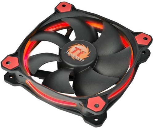 Вентилятор для корпуса Thermaltake Riing 14 LED Red + LNC CL-F039-PL14RE-A