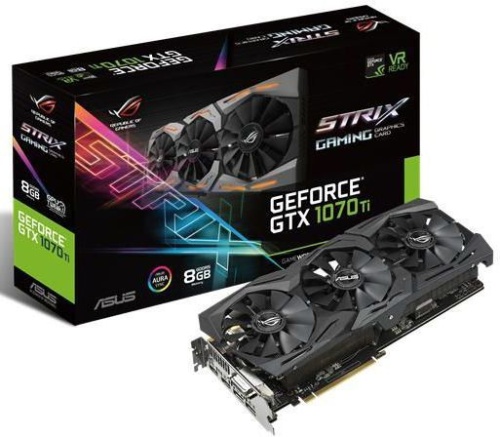 Видеокарта PCI-E ASUS 8192Mb ROG-STRIX-GTX1070TI-8G-GAMING фото 6