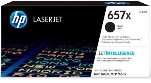 Оригинальный лазерный картридж Hewlett Packard 657X High Yield Black Original CF470X Оригинальный лазерный картридж Hewlett Packard 657X High Yield Black Original CF470X