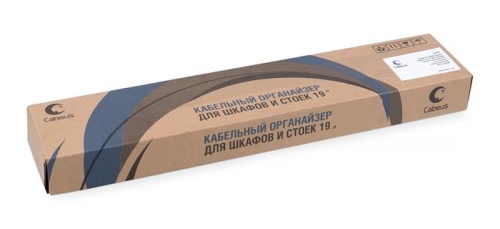 Кабельный органайзер Cabeus JB08-1U-GY фото 2 Кабельный органайзер Cabeus JB08-1U-GY фото 2