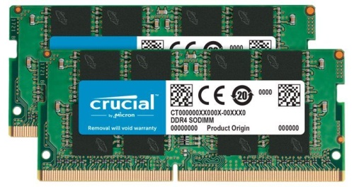 Модуль памяти SO-DIMM DDR4 Crucial 8GB KIT2 CT2K4G4SFS8266