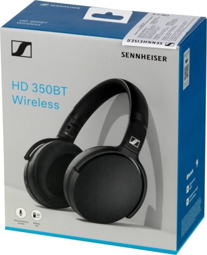 Наушники Sennheiser HD 350BT черный (508384) фото 2 Наушники Sennheiser HD 350BT черный (508384) фото 2