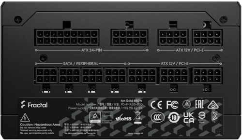 Блок питания Fractal Design 850W Ion Gold (FD-P-IA2G-850-EU) фото 5 Блок питания Fractal Design 850W Ion Gold (FD-P-IA2G-850-EU) фото 5