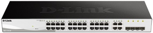 Коммутатор управляемый D-Link DGS-1210-28/FL 24G 4GBIC