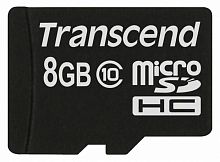 Карта памяти Micro SDHC Transcend 8ГБ TS8GUSDC10
