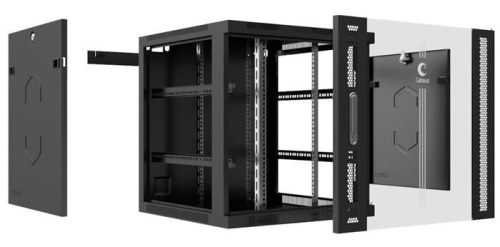 Шкаф телекоммуникационный Cabeus SH-05F-12U60/60-BK фото 4 Шкаф телекоммуникационный Cabeus SH-05F-12U60/60-BK фото 4