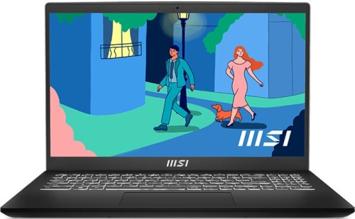 Ноутбук MSI Modern 15 B12M-233RU (9S7-15H112-233) Black