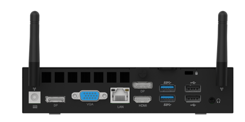 IRBIS Smartdesk, Mini (uSFF) i3-12100(4C8T - 3,3Ghz), 1x8GB DDR4 3200, 256GB SSD M.2 NVME, Intel UHD Graphics, NoDVD, WiFi6, BT, Vesa mount, NO_OS, 3YR фото 5