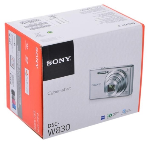 Цифровой фотоаппарат Sony Cyber-shot DSC-W830 серебристый DSCW830S.RU3 фото 7