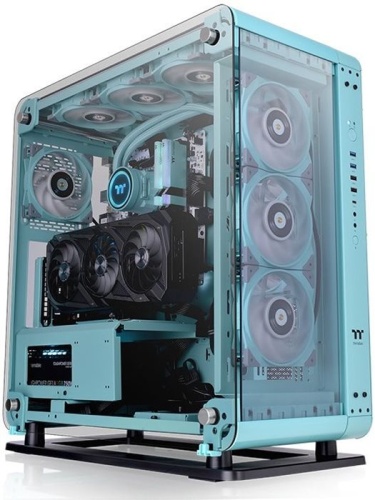 Корпус Miditower Thermaltake Core P6 TG Turquoise бирюзовый CA-1V2-00MBWN-00 фото 3 Корпус Miditower Thermaltake Core P6 TG Turquoise бирюзовый CA-1V2-00MBWN-00 фото 3